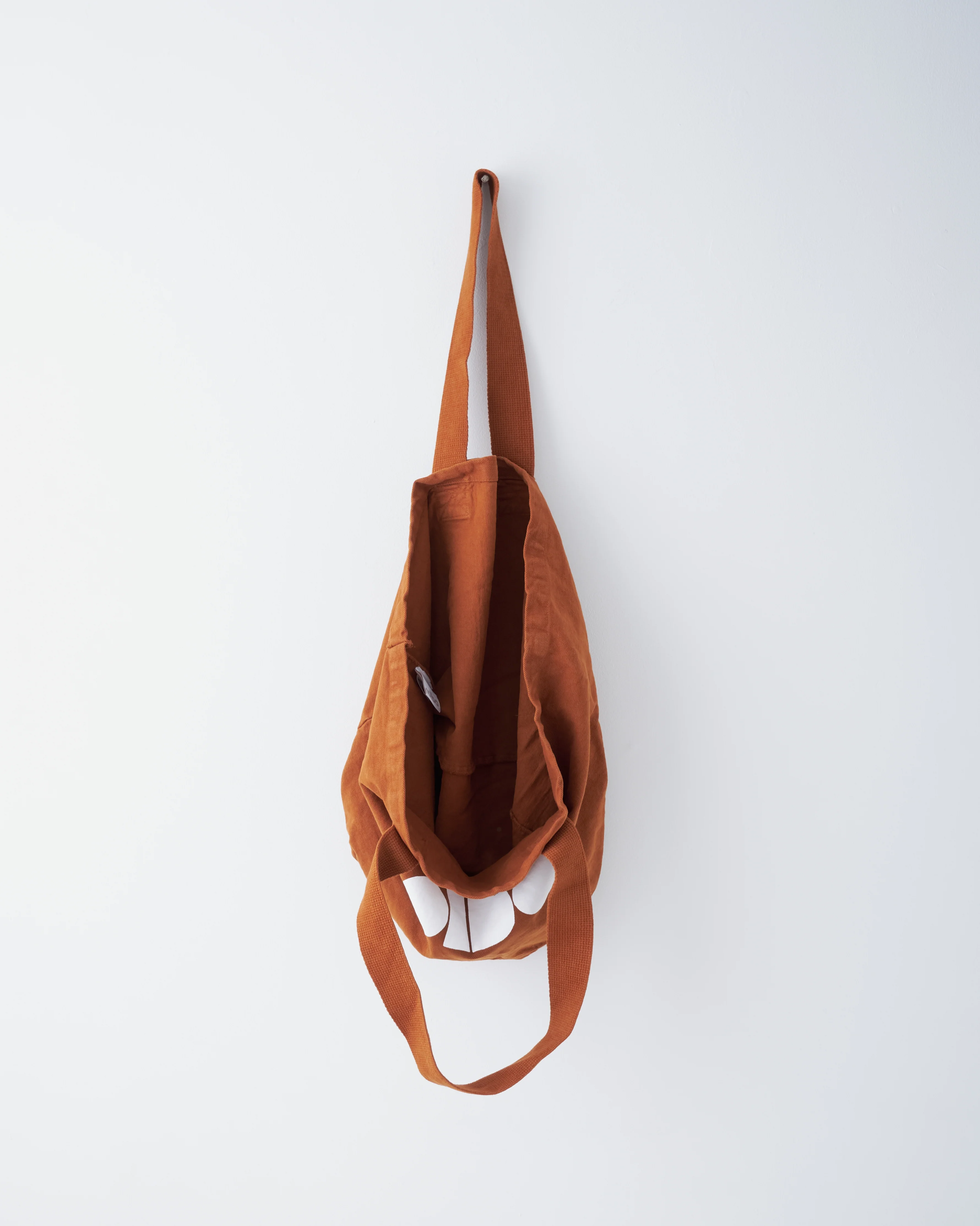 Burnt Orange Cotton Tote Bag - Image 2