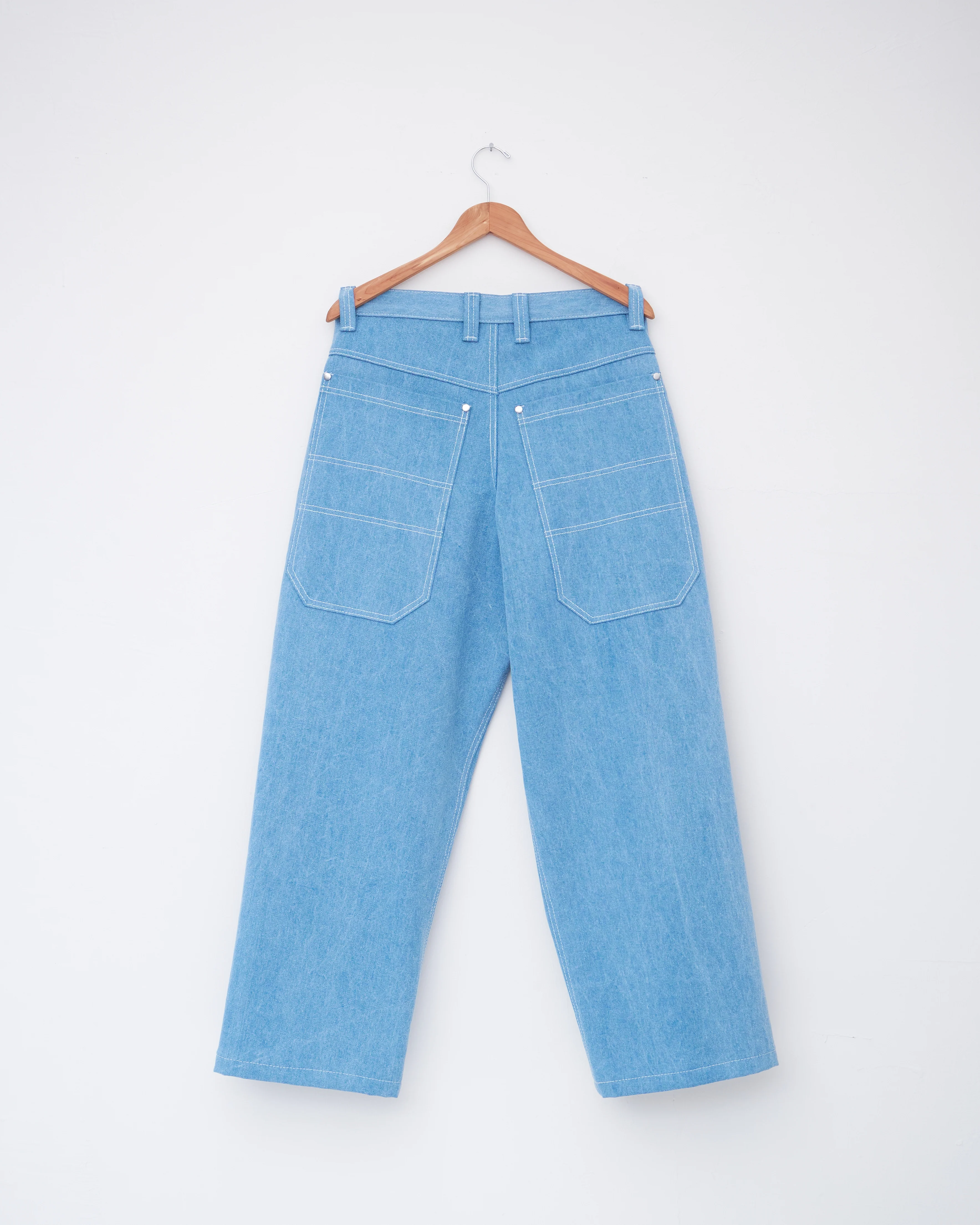 Big Pocket Denim, Denim Sky Blue - Image 3