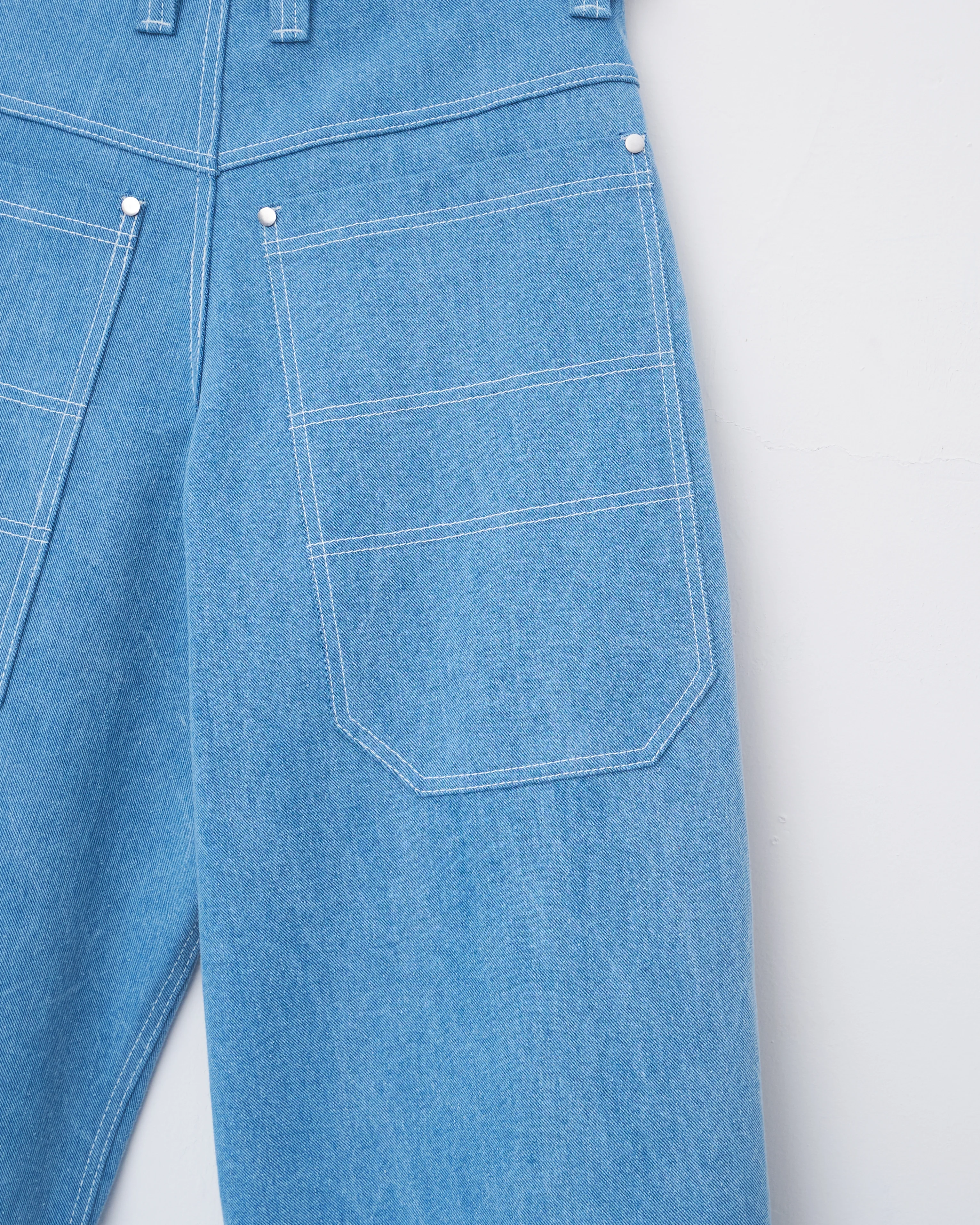 Big Pocket Denim, Denim Sky Blue - Image 4