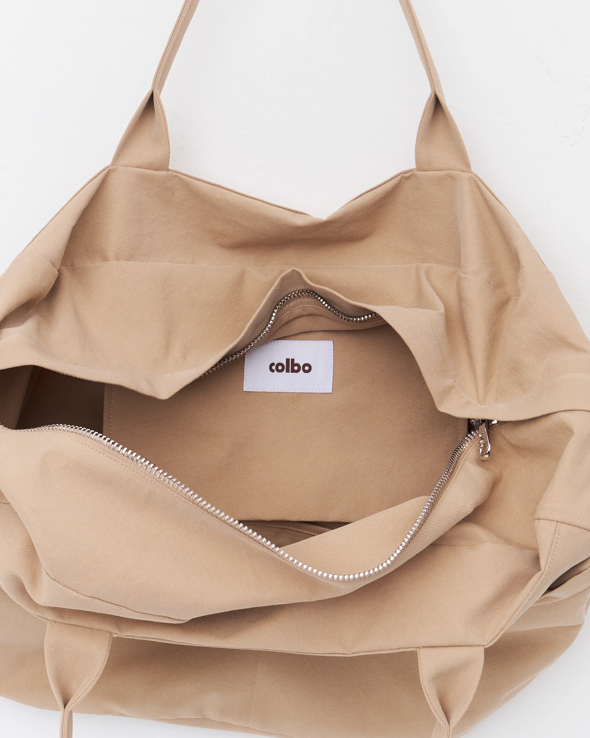 Overnight Bag, Light Beige - Image 4