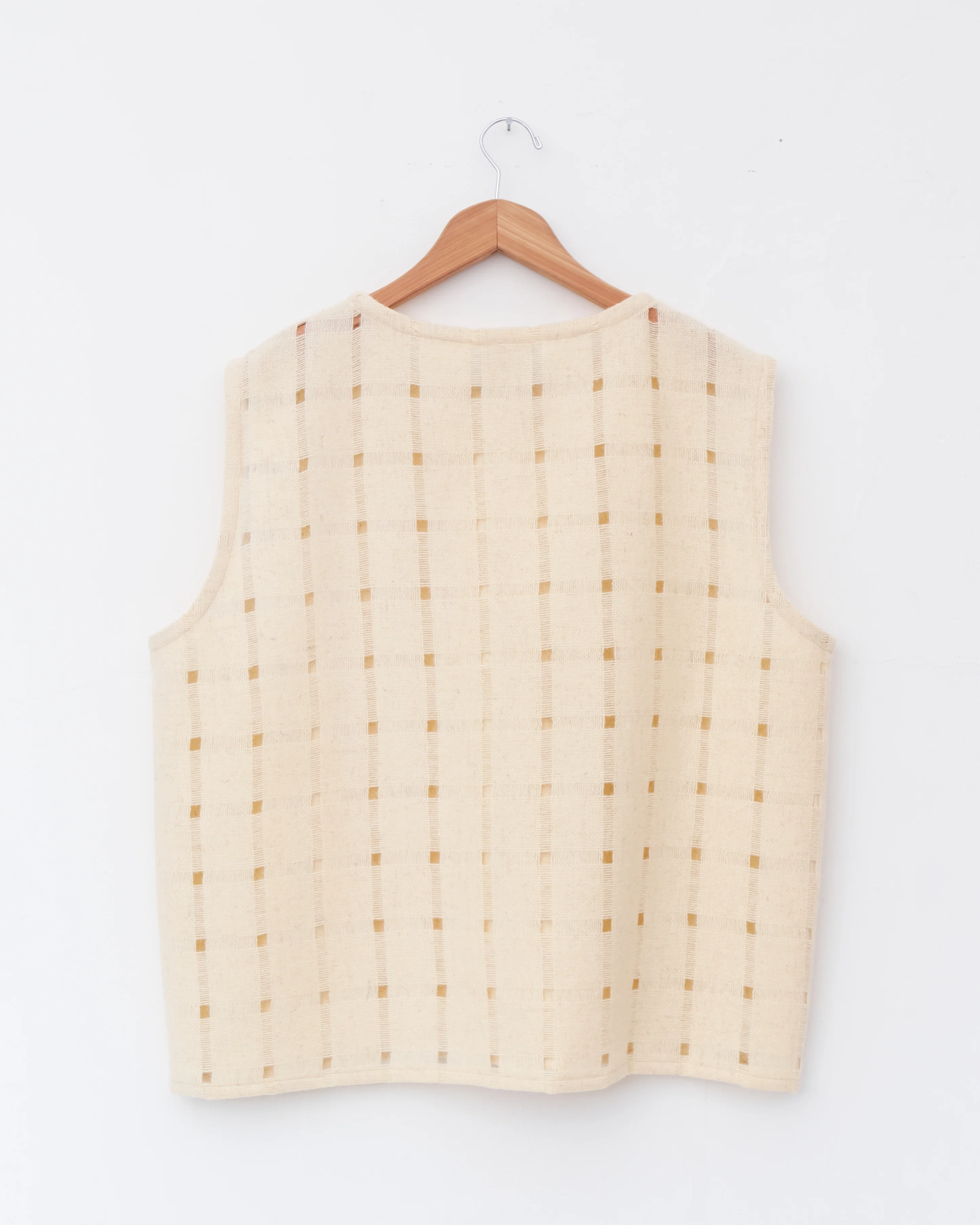 Vest, Cream - Image 3