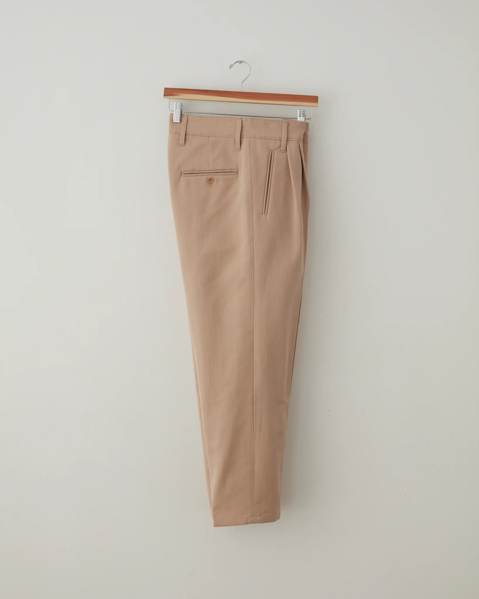 Cotton/Silk Pleat Pants - Image 3
