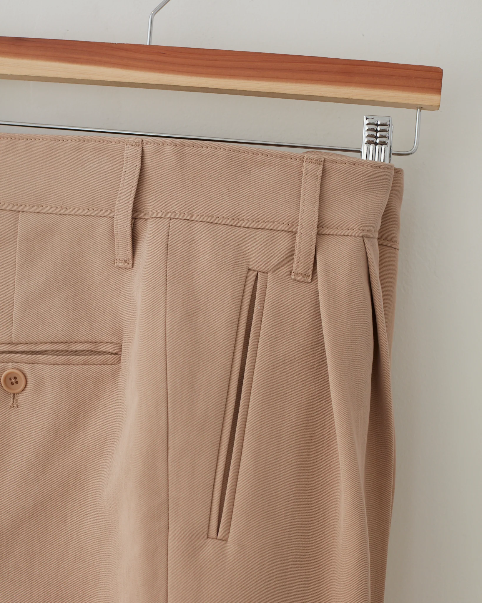 Cotton/Silk Pleat Pants - Image 4