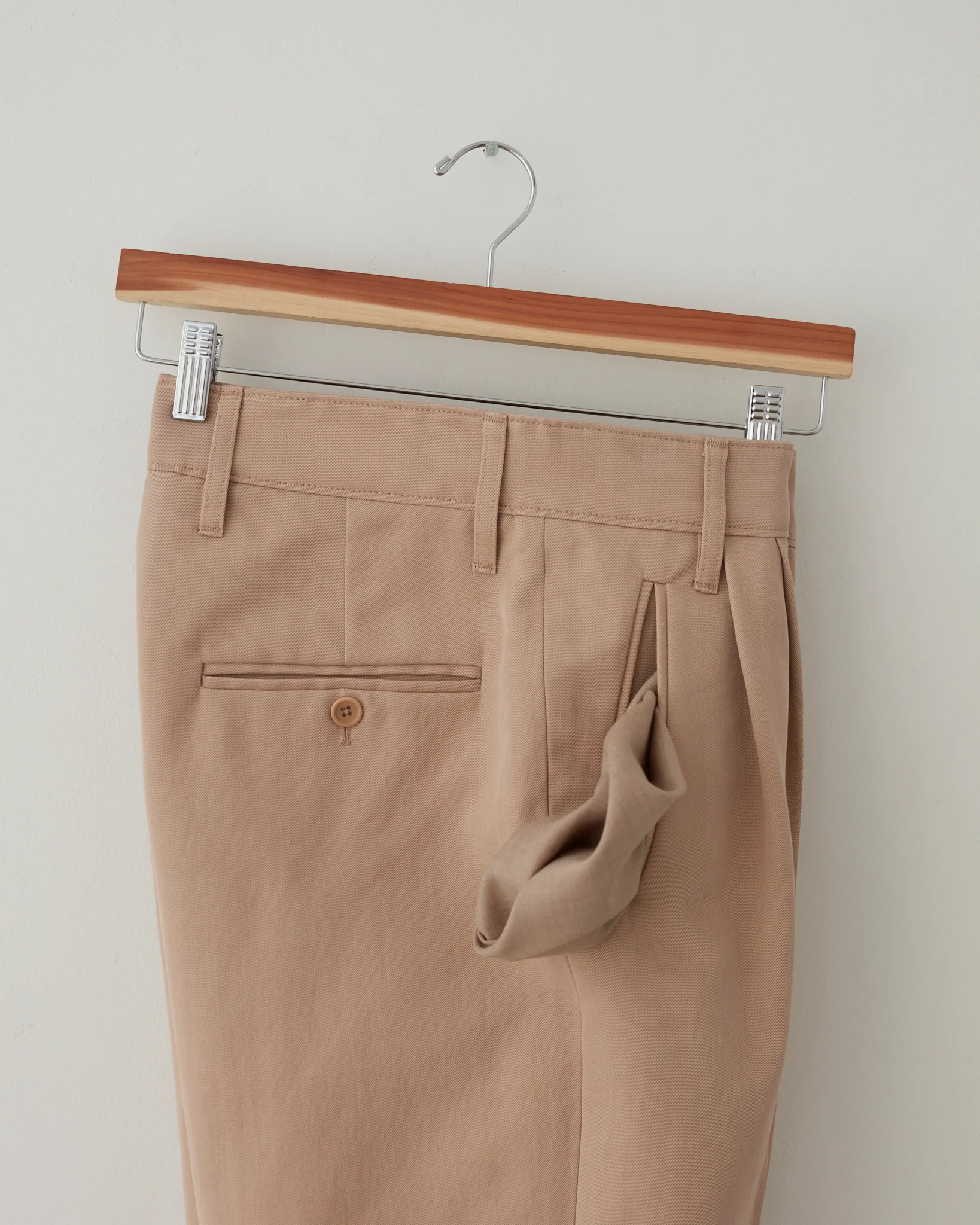 Cotton/Silk Pleat Pants - Image 7