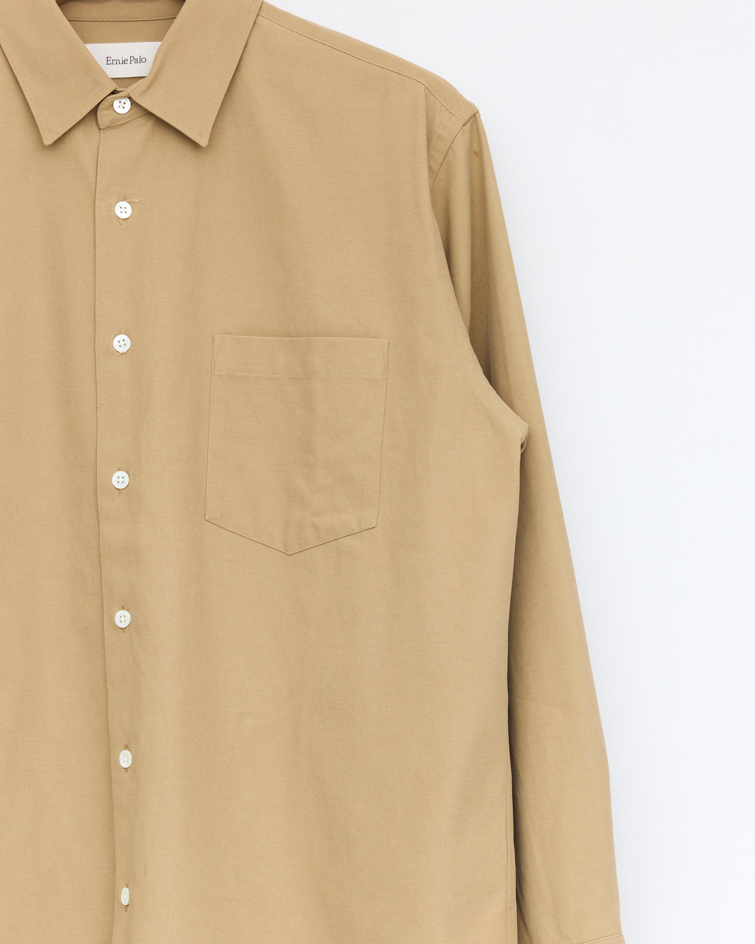 Dress Shirt, Beige - Image 3