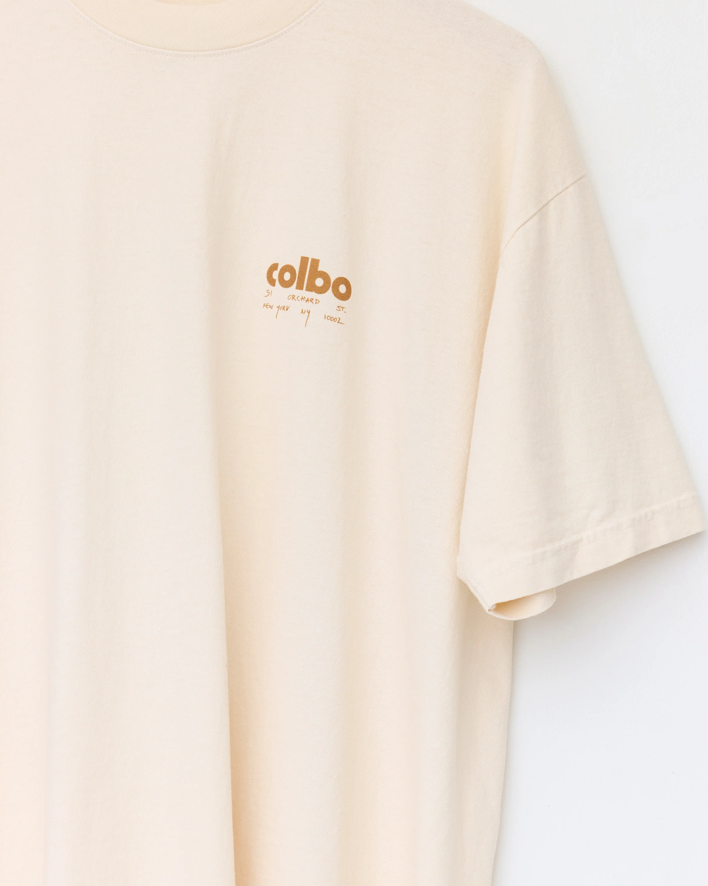 Handwritten Logo T, Cream - Image 3