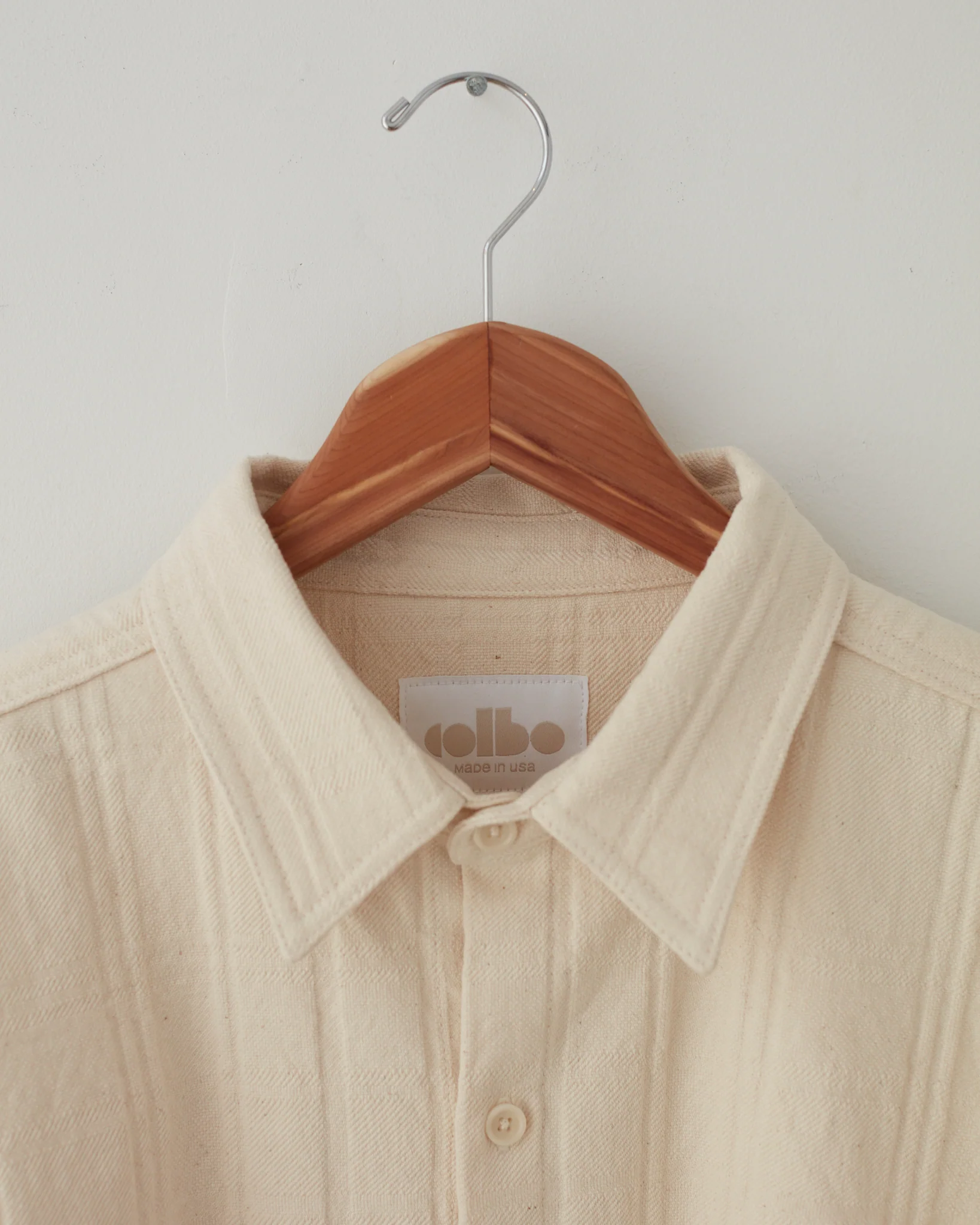 Tonal Plaid Yagi Over-Shirt - Natural - Image 5