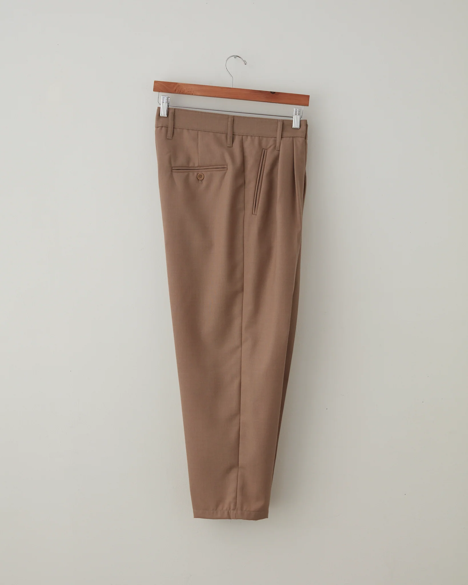 Wool Gab Pleat Pants - Image 4