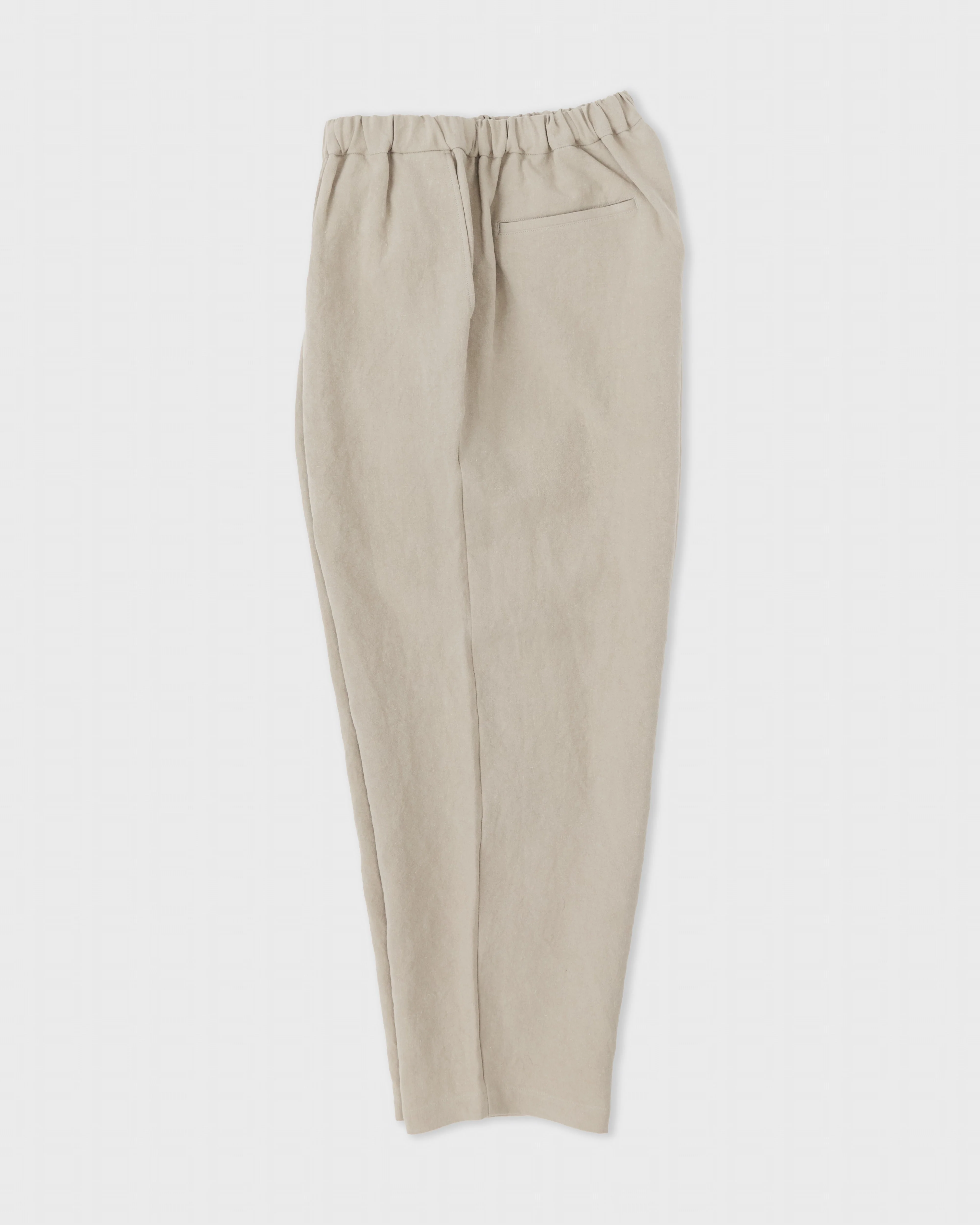 Wide Easy Pants, Beige - Image 3